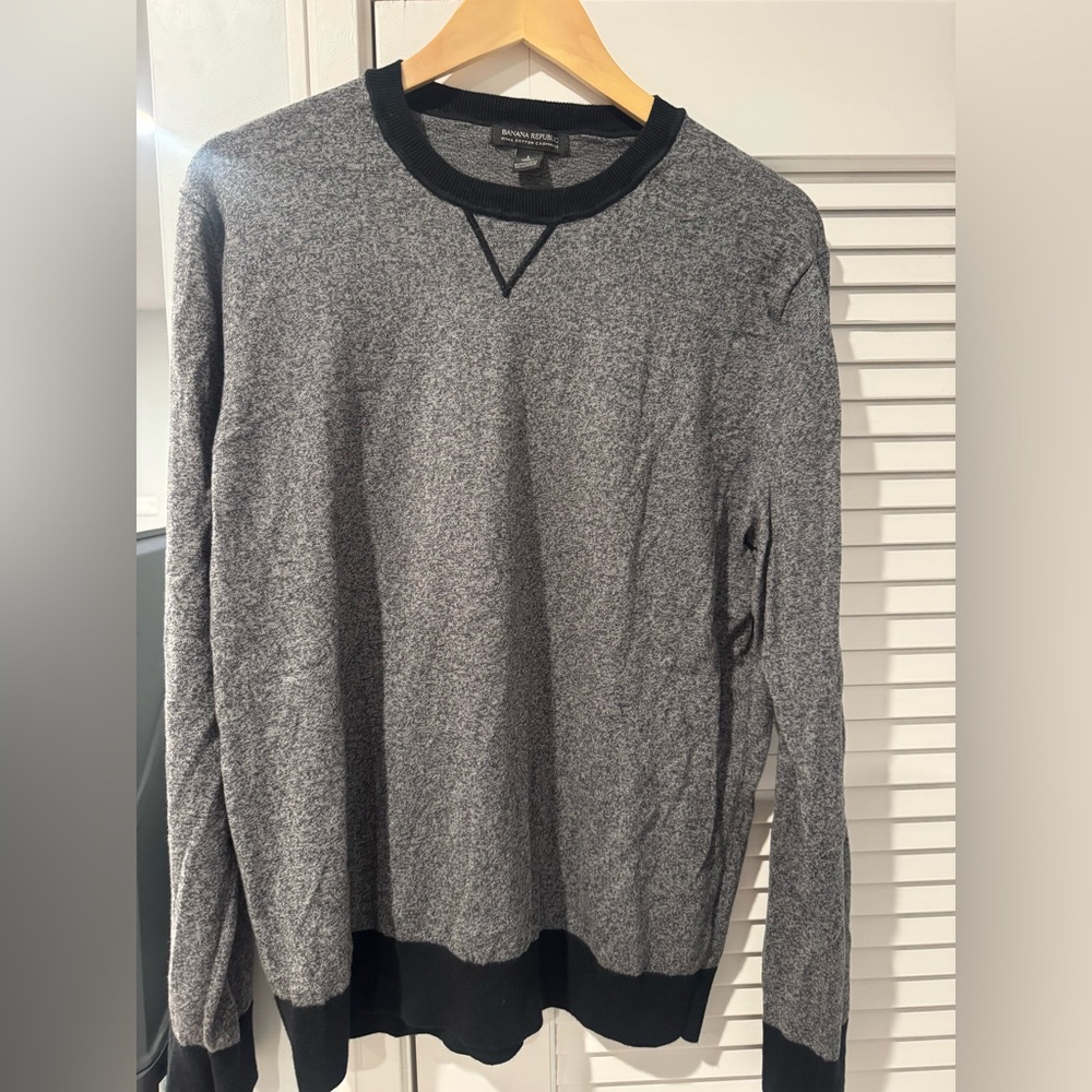 Banana Republic Men’s Pima Cotton Cashmere Sweater bundle